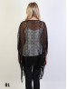 Lace Crochet Top with Fringe